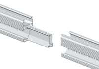 Supports de montage pour panneaux solaires ARTSIGN les moins chers, système de montage solaire en aluminium, rails solaires