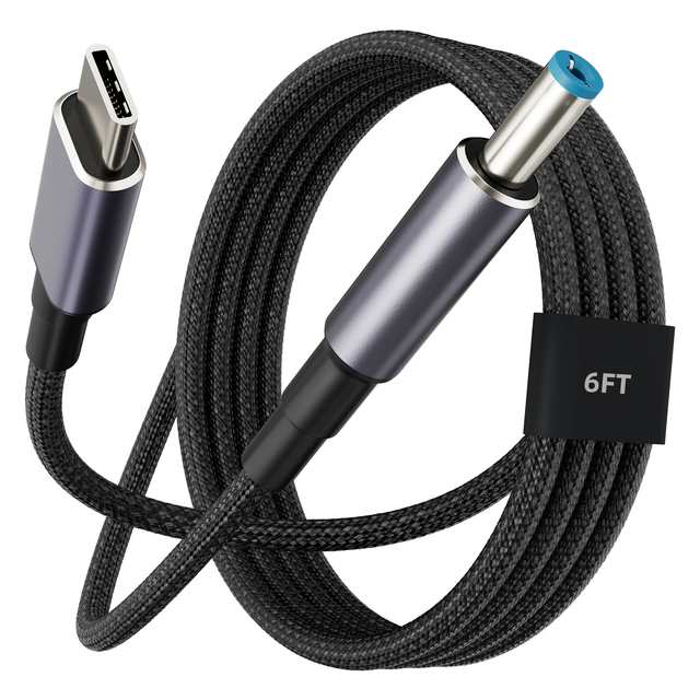 Plug and Play 1.8M Starlink Mini V4 USB C to DC Power Cable PD 140W 20V/7A USB Type-C Input to Power Charging Cord