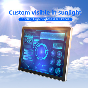 Tùy chỉnh kích thước 10/13/15/21/24/32 inch cao cấp <span class=keywords><strong>Android</strong></span> Màn hình cảm ứng màn hình hiển thị tất cả-trong-một Bảng điều chỉnh máy tính Wall Mount cho máy tính bảng - Product Image 2