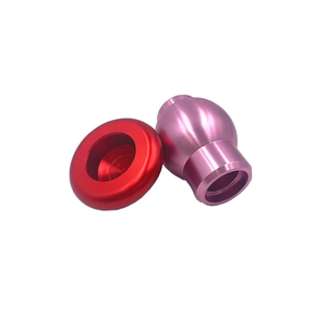 Perilla de Control Esférica de Aleación de Aluminio Anodizado en Color, Mecanizado CNC Personalizado, Componente para Instrumentos y Maquinaria, OEM ODM - Product Image 5