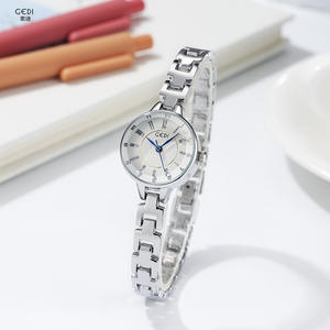 Montre à quartz pour femme avec petit cadran, design minimaliste, étanche, bracelet en acier, design de niche, OEM ODM - Product Image 1