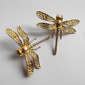 New Design Brass Dragonfly <strong>Knobs</strong> Decoration Hardware Furniture Drawer Wine Cabinet <strong>Door</strong> Pulls Handles - Product Image 5