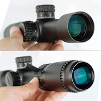 Lunette de visée LPVO Factory Optic 1-8X32 IR avec éclairage rouge, long dégagement oculaire, viseurs tactiques
