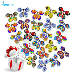 انفجار مربع السحر تحلق فراشة في كتاب شريط مطاطي بالطاقة الجنية لعبة طائرة يختتم تحلق فراشة مفاجأة مربع - Product Image 6