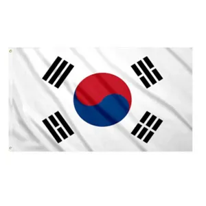 Zuid-korea Vlag Professionele Vlag Screen Gedrukt Vlaggen