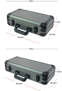 Juego de <span class=keywords><strong>500</strong></span> <span class=keywords><strong>Fichas</strong></span> de Póker de Casino JY al por Mayor, en Maletín de Aluminio con Bandeja, 61x27x17CM, 3.2kg, Combo, Se Ofrece 5 Conjuntos, Se Acepta OEM/ODM - Product Image 5