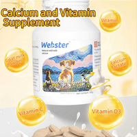Comprimés de calcium au lait VitaFit pour chiens : absorption rapide, soutien sûr pour l'immunité et la santé des articulations, digestion sensible, complément de soins pour animaux de compagnie