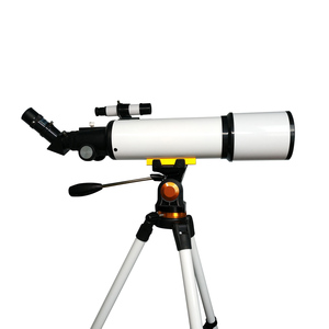 Télescope réfracteur à grande ouverture de 80 mm, longueur focale de 500 mm, HD, grand angle, étanche, pour l'observation des étoiles et de la lune en extérieur - Product Image 2