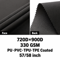 Tissu Dobby 9*9-1 100% Polyester pour produits d'extérieur et bagages, tente, auvent, sac à dos, PU, PVC, TPU