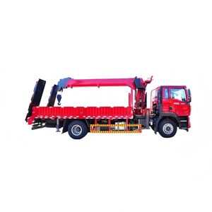 Grue montée sur <span class=keywords><strong>camion</strong></span> HOWO 4x2 <span class=keywords><strong>avec</strong></span> rampe hydraulique à <span class=keywords><strong>hayon</strong></span>, peut être utilisée comme <span class=keywords><strong>camion</strong></span> de remorquage pour les opérations de récupération et de sauvetage de véhicules - Product Image 2