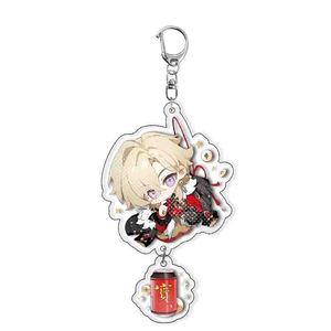 LLavero de acrílico de Anime BB en capas, accesorio colgante para colgar mochila bonita - Product Image 4