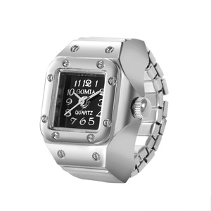 BM Wholesale Fashion Jewelry Quartz <strong>Watch</strong> <strong>Ring</strong> <strong>Watches</strong> for Women Finger - Product Image 5