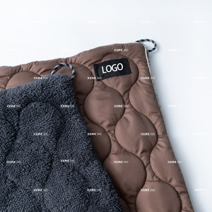 Couverture d'extérieur personnalisée en polaire nylon épaisse, avec doublure Sherpa, imperméable, pour le <span class=keywords><strong>camping</strong></span> en hiver, avec logo - Product Image 3