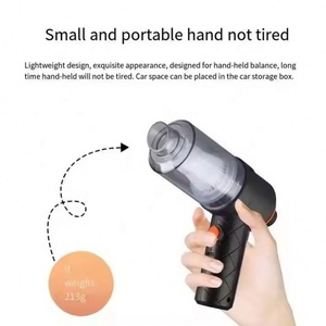 Car Cleaning 4500pa 2000mAh Integrated Multi-purpose Blowing and Suction Wireless <strong>Vaccum</strong> <strong>Cleaner</strong> for Car - Product Image 4