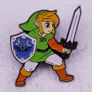 Ghim Trò Chơi Mô Phỏng Người Đàn Ông Huy Hiệu Kim Loại Tinh Tế Thời Trang <span class=keywords><strong>Pin</strong></span> Tráng Men Tùy Chỉnh Phổ Biến Từ Nhà Máy - Product Image 4