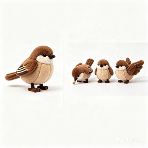 Wholesale Lifelike Plush Soft Toy <strong>Sparrow</strong> Bird Stuffed Animals Children's Outdoor Activity Souvenirs Gift for Kids Plush Toys - Product Image 3