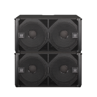 Caisson de basses passif Pro double 15 pouces de haute qualité Système audio de scène professionnel haute puissance