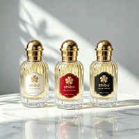 Flacons de parfum en verre exquis avec impression sérigraphique et bouchon pulvérisateur personnalisable pour 30 ml, 50 ml, 100 ml