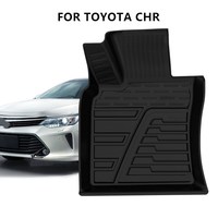 Tapis de sol de voiture en TPE pour Toyota CHR 2018, 2019, 2020, 2021, C-HR, accessoires d'intérieur, toutes saisons, imperméable, antidérapant