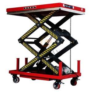 Elevador de carga estacionario de precio barato de China, plataforma elevadora de mercancías de tijera fija, mesa elevadora de tijera - Product Image 5
