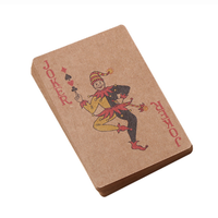 Cartes de poker en papier recyclé design personnalisé Cartes de jeu