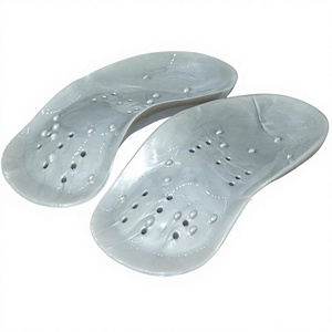 Plantillas Ortopédicas <span class=keywords><strong>para</strong></span> Pies Planos, Transpirables, con Soporte de Arco, <span class=keywords><strong>Corrector</strong></span> de <span class=keywords><strong>Piernas</strong></span> en X/O, Varus y Valgo - Product Image 1