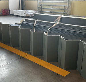 UV Resistant <b>Vinyl</b> PVC Z Sheet <b>Vinyl</b> Sheet Piling for Retaining <b>Walls</b> - Product Image 1