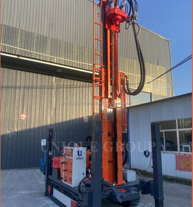 100m 200m 300 metros de profundidad Perforadora de roca Aire DTH Plataformas de perforación de pozos de agua portátiles Orificio - Product Image 3