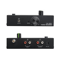 Préamplificateur Phono RCA avec Prise en Charge des Cartouches MM/MC, Réglage Tri-fréquence, Entrée/Sortie XLR à Cinq Broches, Amplificateurs Multifonctions Micro/Ligne