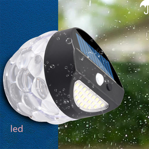 Lámparas solares de inducción infrarroja recargables para jardín, luz de pared Solar para exteriores con llama parpadeante, luz para patio, gran oferta - Product Image 2