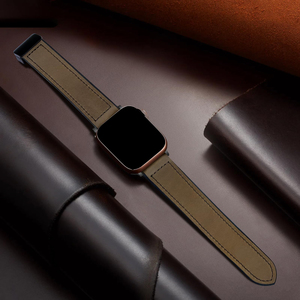 <span class=keywords><strong>Bracelet</strong></span> boucle magnétique en <span class=keywords><strong>cuir</strong></span> vintage pour <span class=keywords><strong>apple</strong></span> <span class=keywords><strong>Watch</strong></span> Series 10 9 <span class=keywords><strong>8</strong></span> 7 6 Horween Leather <span class=keywords><strong>Watch</strong></span> Strap - Product Image 5