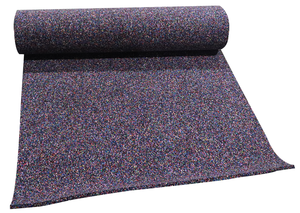 Utilisation commerciale et domestique, rouleau de <span class=keywords><strong>mousse</strong></span> acoustique en caoutchouc de 3 mm à 20 mm, tapis de réduction du bruit avec absorption des chocs pour application en salle de sport - Product Image 2