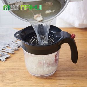 Customized Soup Oil Separator Oil Separator Soup Colander Strainer for Household Spoon with Oil Filtering Soup Separation Tool - Product Image 2