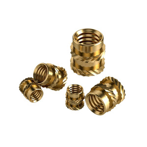 Inserti Filettati M1 M2 M2.5 M3 M4, Dadi a Fusione a Caldo, Inserti Zigrinati in Ottone per Plastica - Product Image 4
