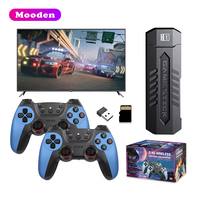 J X2 Ultra Game Stick Bleu 2.4G Contrôleur de jeu sans fil 4K Consoles de jeu vidéo rétro TV Classic 64GB 30000 Jeux pour Psp