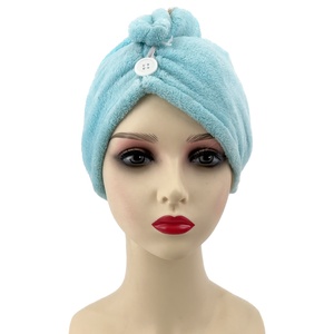 Spa double épaisseur <span class=keywords><strong>bambou</strong></span> charbon microfibre turban coiffure à séchage rapide <span class=keywords><strong>serviette</strong></span> enveloppement pour <span class=keywords><strong>cheveux</strong></span> <span class=keywords><strong>bouclés</strong></span> <span class=keywords><strong>serviette</strong></span> - Product Image 2