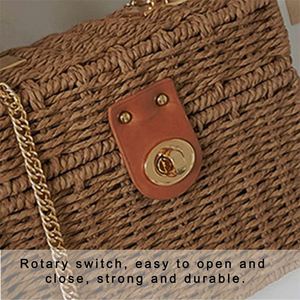 Sac fourre-tout avec cordon de serrage 2023 et sac à main de luxe en tissu léger, style rétro vintage rose pour femme - Product Image 6