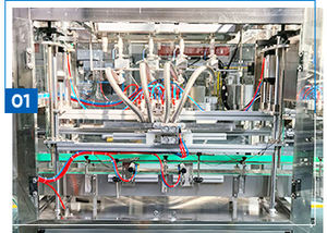 Machine de remplissage chauffée liquide entièrement automatique de bâton de déodorant de bouteille en plastique en verre de pompe magnétique - Product Image 5