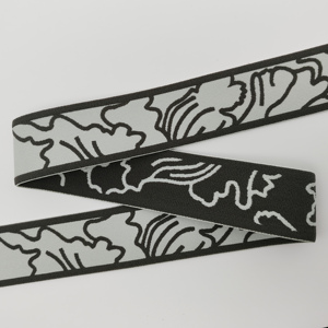 Bande élastique personnalisée jacquard tissée de qualité supérieure, large, douce, avec lettres et logo, disponible en plusieurs couleurs – Nouveauté promotionnelle - Product Image 3