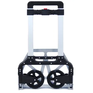 Uni-Silent 160kgs Aluminium Easy Carry Folding Transport Trolley Truck Hand Cart FHT150