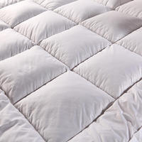 Einfaches Design Wieder verwendbare benutzer definierte Größe White Hotel Twin Matratze Soft Bed Matratze Topper
