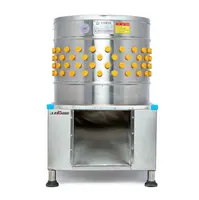 CE Approved Chicken De-Feather Machine with Rubber Chicken Plucker Fingers