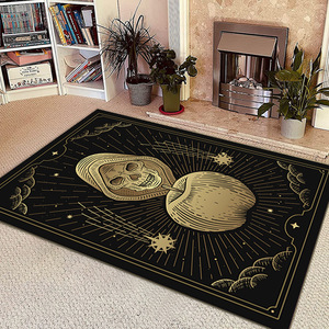 Alfombra Rectangular de Lujo Estilo <span class=keywords><strong>Tarot</strong></span> para Sala de Estar Grande <span class=keywords><strong>Tapete</strong></span> para Decoración de Hotel y Estancia <span class=keywords><strong>Tapete</strong></span> para Puerta de Casa - Product Image 5