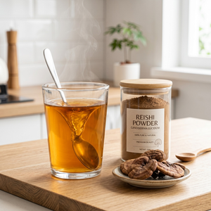 Meistverkaufter Reishi-Fruchtkörper Beta-Glucan 30% Polysaccharid Lingzhi Ganoderma Lucidum Pilzextrakt-Pulver Sporen - Product Image 4