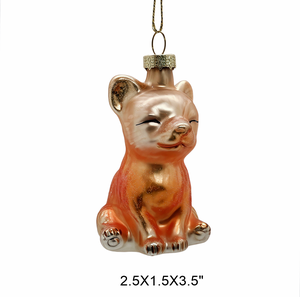 Lovely Handmade Glass Crafts Pendant Classic Souvenir Gift for Festival Celebration Decor