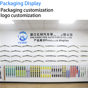 Escobillas Limpiaparabrisas Delanteras <span class=keywords><strong>de</strong></span> Alto Rendimiento Sin Estructura Metálica Yike, <span class=keywords><strong>de</strong></span> Caucho Natural YKWB, Universales para Parabrisas <span class=keywords><strong>de</strong></span> Automóvil YK-102 - Product Image 6