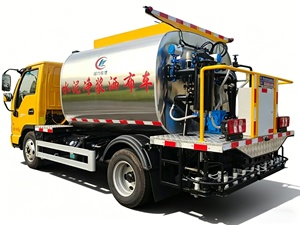Camion distributeur d'asphalte intelligent, pulvérisateur d'asphalte pour la construction routière et l'entretien des autoroutes - Product Image 5
