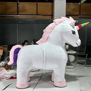 Disfraz Inflable <span class=keywords><strong>de</strong></span> Caballo <span class=keywords><strong>de</strong></span> 2M/2.6m con Certificación CE para Adultos - Disfraz Unisex para Fiestas, Promociones y Navidad - Product Image 4