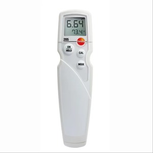 เครื่องวัดค่า pH/อุณหภูมิแบบมือเดียว Testo 205 รุ่นดั้งเดิมและรุ่นใหม่ - Product Image 1