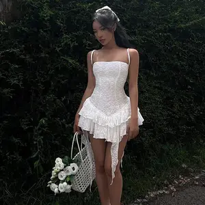 Seksi rahat kayma Slim Fit bel ince işlemeli prenses elbise kadın zarif elbiseler Vestidos De Fiesta